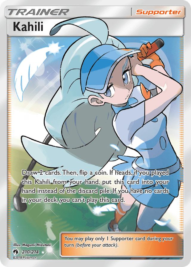 Carta Kahili 210/214 do set Lost Thunder — Pokémon TCG | Bynx