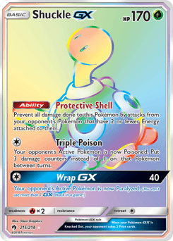 Shuckle-GX 215/214 — Trovões Perdidos