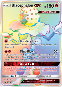Blacephalon-GX 219 — Lost Thunder