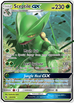 Sceptile-GX 22 — Lost Thunder