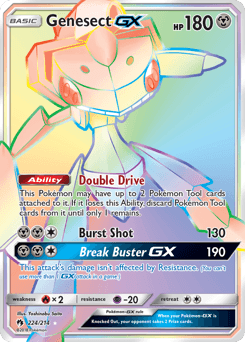 Genesect-GX 224 — Lost Thunder