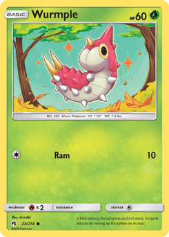 Wurmple 23 — Lost Thunder