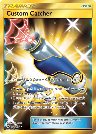 Carta Custom Catcher 231/214 do set Lost Thunder — Pokémon TCG | Bynx
