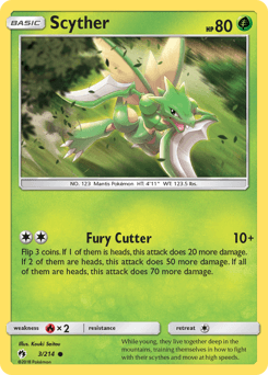 Scyther 3 — Lost Thunder