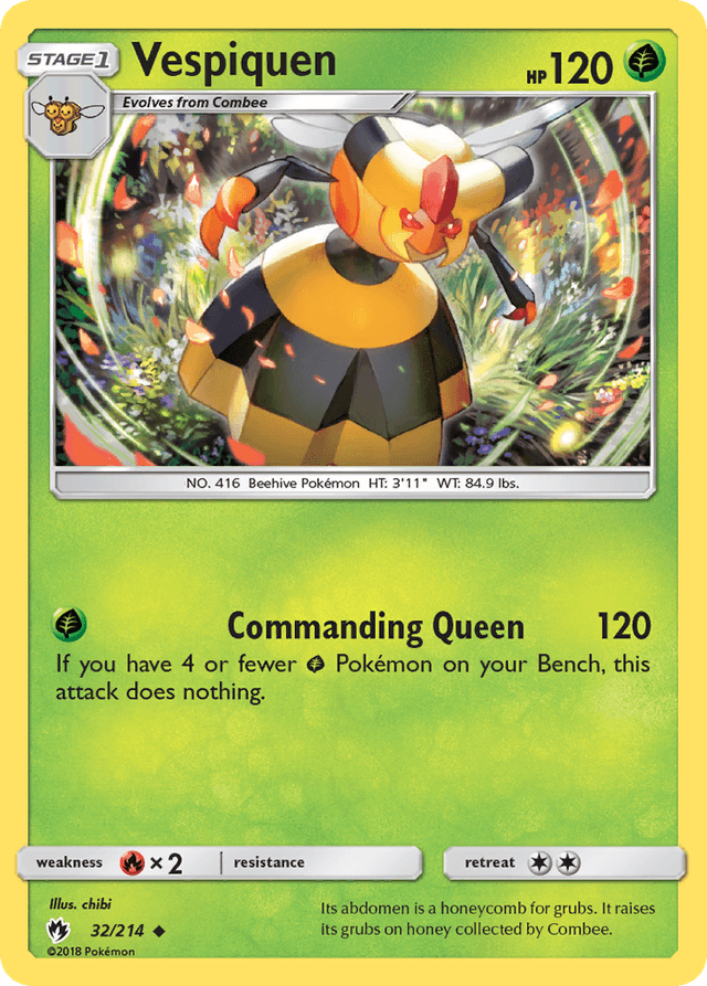 Carta Vespiquen 32/214 do set Lost Thunder — Pokémon TCG | Bynx