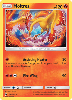 Moltres 38/214 — Trovões Perdidos