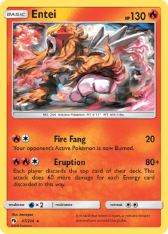 Entei 47 — Lost Thunder