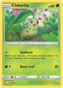 Chikorita 5 — Lost Thunder