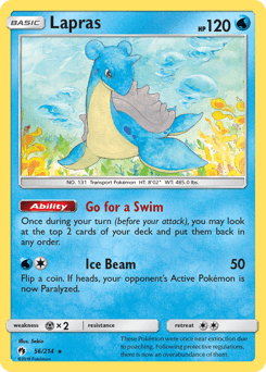 Lapras 56 — Lost Thunder