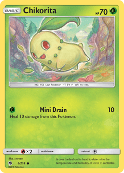 Chikorita 6 — Lost Thunder