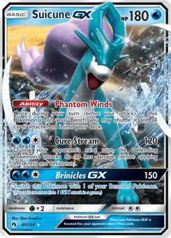 Suicune-GX 60/214 — Trovões Perdidos