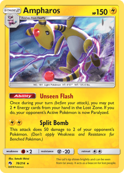 Ampharos 78/214 — Trovões Perdidos