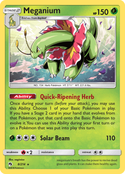Meganium 8 — Lost Thunder