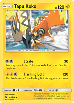 Tapu Koko 85 — Lost Thunder