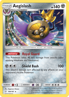 Aegislash 109 — Team Up