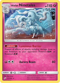 Alolan Ninetales 111 — Team Up