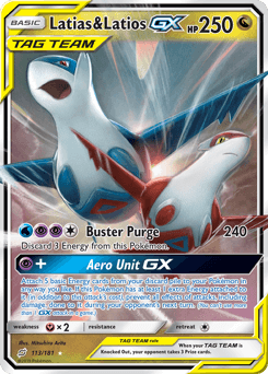 Latias & Latios-GX 113 — Team Up