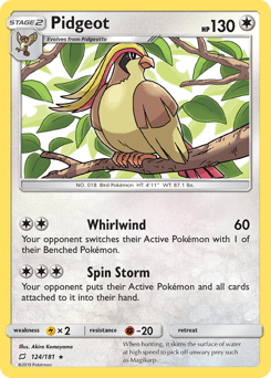 Pidgeot 124 — Team Up