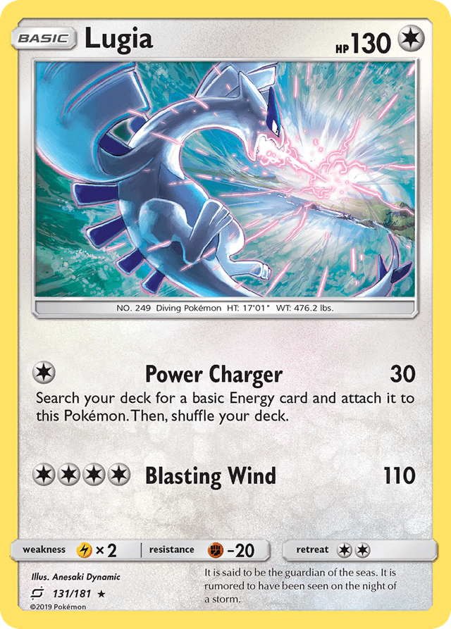 Carta Lugia 131/181 do set Team Up — Pokémon TCG | Bynx
