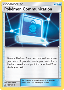Pokémon Communication 152/181 — União de Aliados