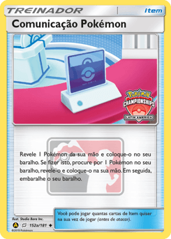 Pokémon Communication 152a/181 — União de Aliados
