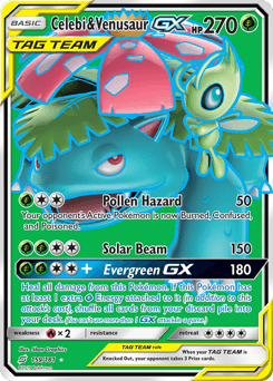 Celebi & Venusaur-GX 159 — Team Up