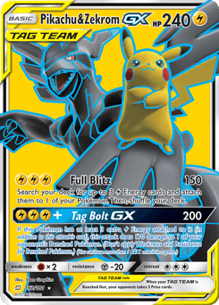 Pikachu & Zekrom-GX 162 — Team Up