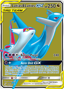 Latias & Latios-GX 169 — Team Up