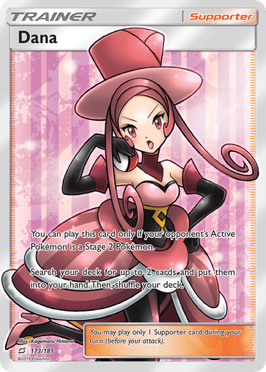 Carta Dana 173/181 do set Team Up — Pokémon TCG | Bynx