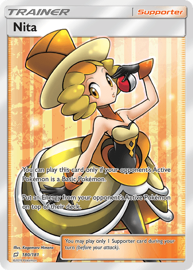 Carta Nita 180/181 do set Team Up — Pokémon TCG | Bynx