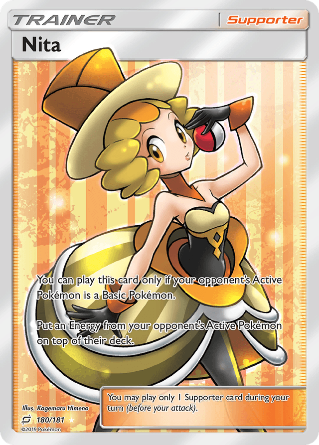 Carta Nita 180/181 do set Team Up — Pokémon TCG | Bynx