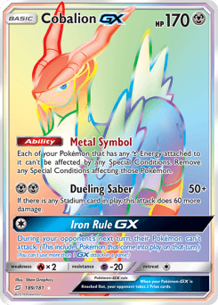 Cobalion-GX 189/181 — Team Up