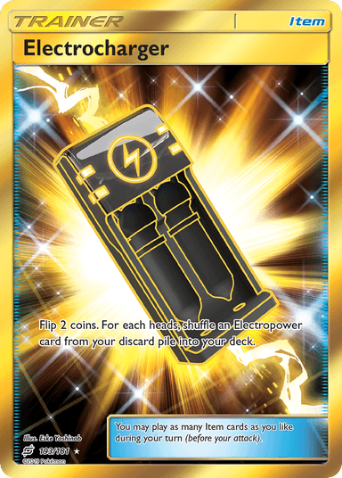 Carta Electrocharger 193/181 do set Team Up — Pokémon TCG | Bynx