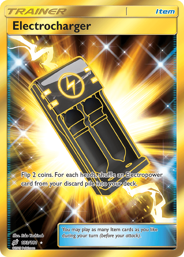 Carta Electrocharger 193/181 do set Team Up — Pokémon TCG | Bynx