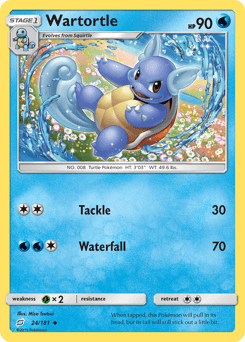 Wartortle 24 — Team Up