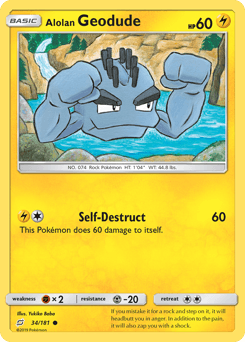 Alolan Geodude 34 — Team Up