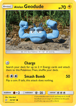 Alolan Geodude 35 — Team Up