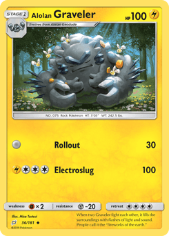 Alolan Graveler 36 — Team Up