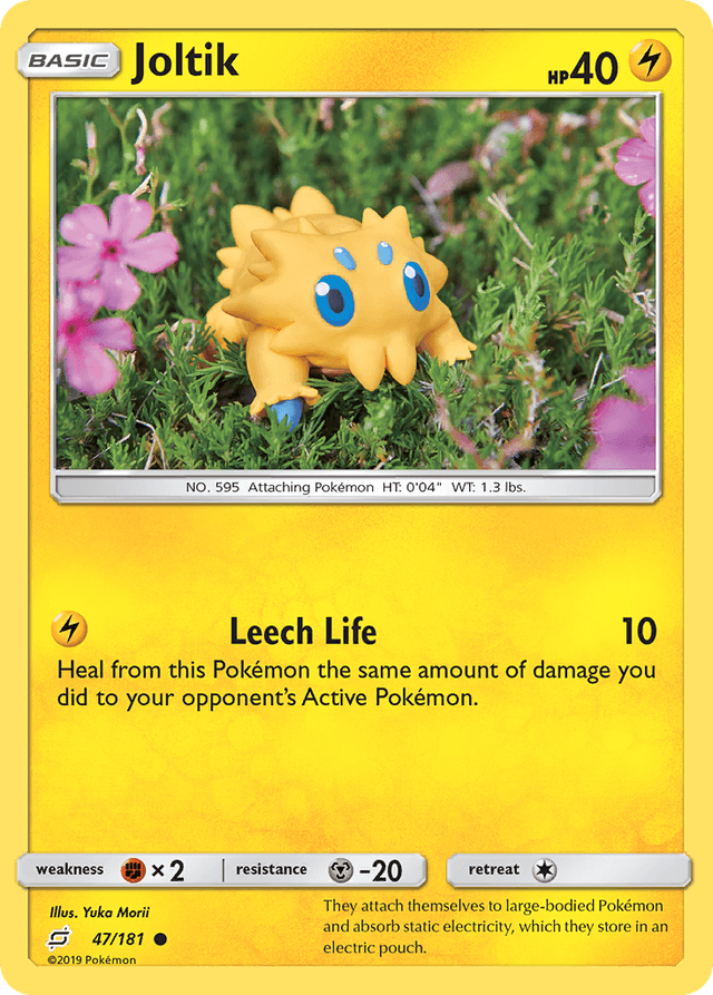 Carta Joltik 47/181 do set Team Up — Pokémon TCG | Bynx