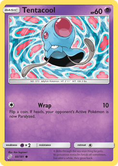 Tentacool 60 — Team Up