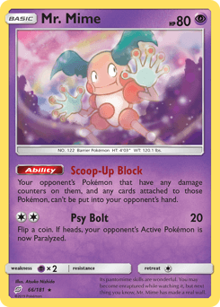 Mr. Mime 66 — Team Up