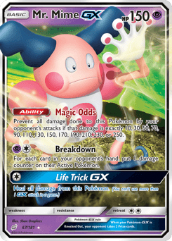 Mr. Mime-GX 67 — Team Up