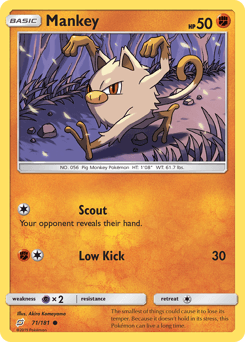 Mankey 71 — Team Up