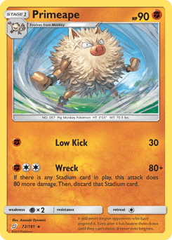 Primeape 72 — Team Up