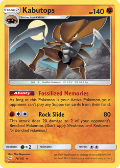 Kabutops 78 — Team Up
