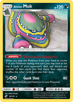 Alolan Muk 84 — Team Up