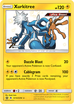 Xurkitree SV14 — Hidden Fates Shiny Vault