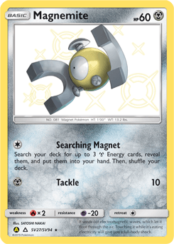 Magnemite SV27 — Hidden Fates Shiny Vault
