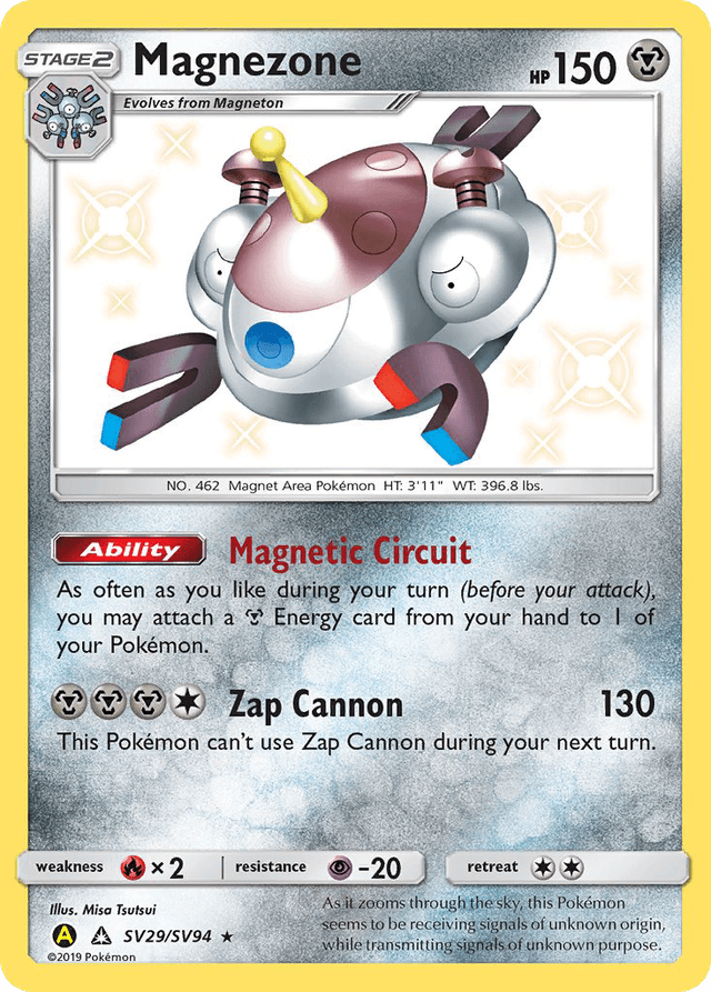 Carta Magnezone SV29/94 do set Hidden Fates Shiny Vault — Pokémon TCG | Bynx