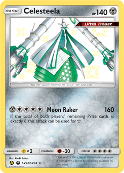 Celesteela SV32 — Hidden Fates Shiny Vault